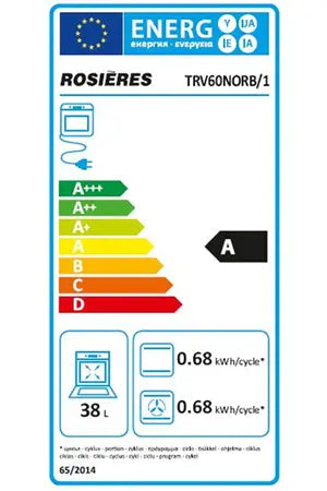 Lave-Vaisselle combiné cuisson ROSIERES - TRV60NORB/1 DUMANOIR