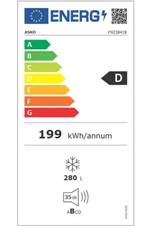 Asko FN23841B congélateur Armoire DUMANOIR