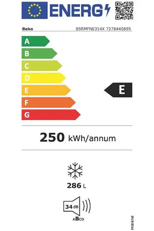 Beko - Congélateur B5RMFNE314X DUMANOIR