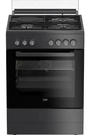 Beko FSR63121DACS cuisinière Mixte DUMANOIR