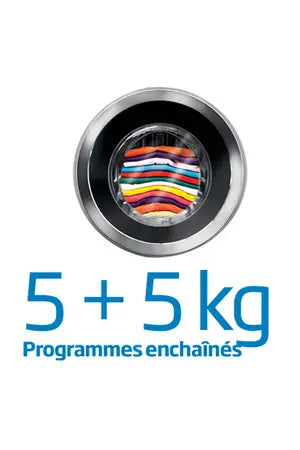 Beko HITV8736B0HT lave-linge séchant DUMANOIR