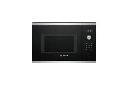 Bosch micro-ondes encastrable 25l 900W plateau tournant Inox DUMANOIR