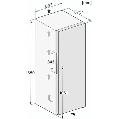 Congélateur armoire MIELE FN 4342 E ws DN ELECTRO