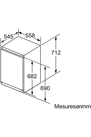 Congélateur intégrable Siemens - GI11VADE0 DUMANOIR