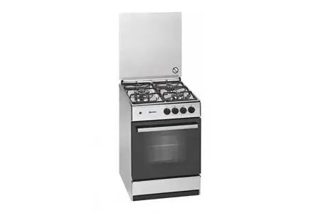 Cuisinière à gaz Meireles G540 DV 55 cm acier inoxydable 3 Feux à gaz DUMANOIR