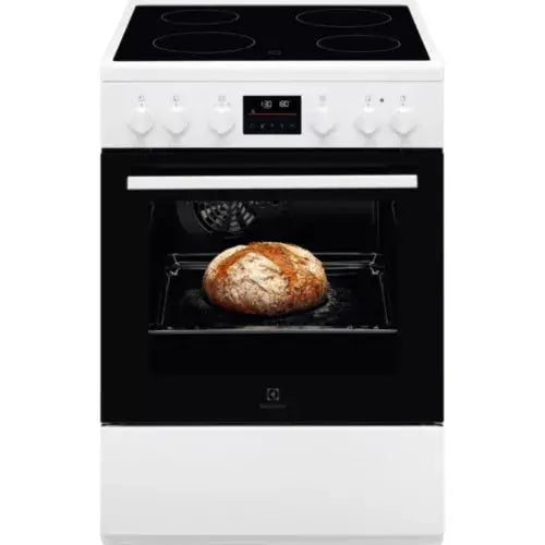 Cuisinière vitrocéramique ELECTROLUX EKR648922W Pyrolyse DN ELECTRO