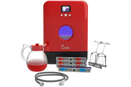 Daan Tech Bob - Pack Premium Rouge Mini Lave vaisselle DUMANOIR