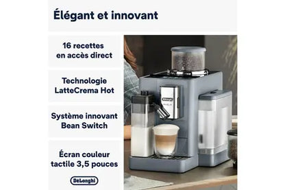 Delonghi - expresso broyeur Rivelia Latte FEB4455.G - Gris DUMANOIR