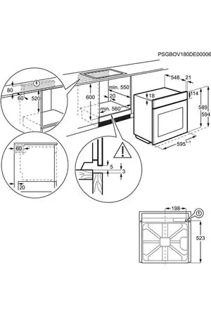 Electrolux EOC6P67Z four DUMANOIR