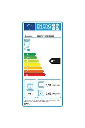 Electrolux EOC6P67Z four DUMANOIR