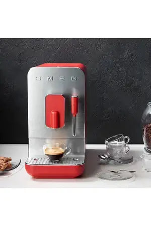 Expresso broyeur Rouge BCC02RDMEU Smeg DUMANOIR