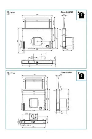 Groupe filtrant Falmec CORDOWN3411 DUMANOIR