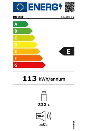 Indesit SI6A1QS2 réfrigérateur 1 porte DUMANOIR