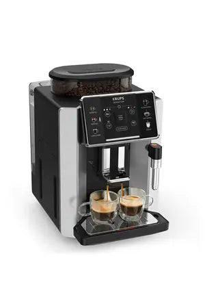 Krups expresso broyeur EA910E10 Sensation Silver DUMANOIR