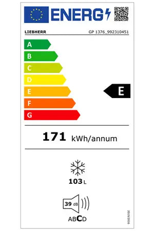 Liebherr GP1376-21 congélateur Top DUMANOIR