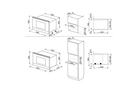 Micro-ondes encastrable gril - 25 L - Beko - BMGB25333X DUMANOIR