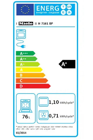 Miele H7161BP four encastrable DUMANOIR