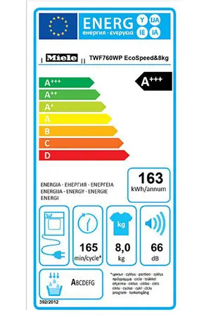 Miele twf 760 WP sèche linge Pompe à chaleur DUMANOIR