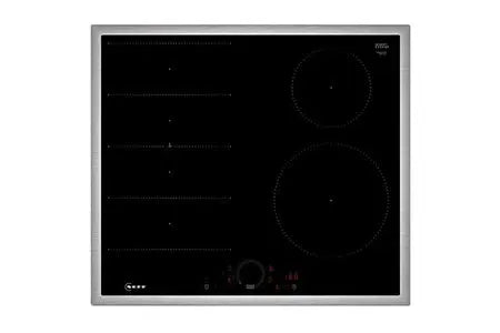 Neff Table de cuisson induction 60cm 4 Feux 7400w Inox/Noir T66SHE4L0 DUMANOIR