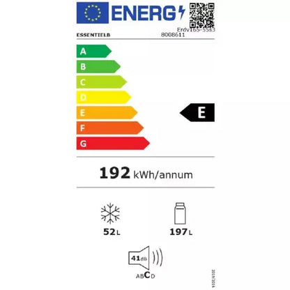 Réfrigérateur 2 portes ESSENTIELB ERDV165-55s3 DN ELECTRO