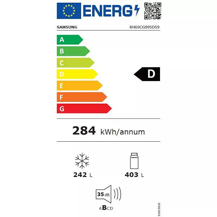 Réfrigérateur Américain SAMSUNG RH69CG895DS9 DN ELECTRO