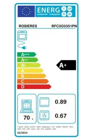 Rosieres RFC3O3351PN four DUMANOIR