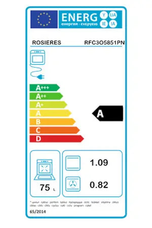 Rosieres RFC3O5851PN four DUMANOIR