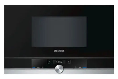 SIEMENS - BF634LGS1 - Micro-ondes encastrable - 21L - 900W - Inox DUMANOIR