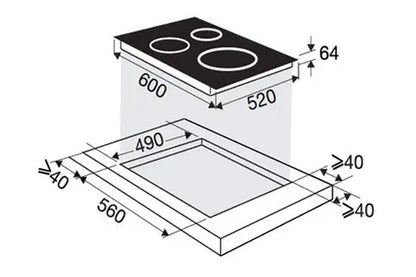 Sauter SPI234B plaque induction DUMANOIR