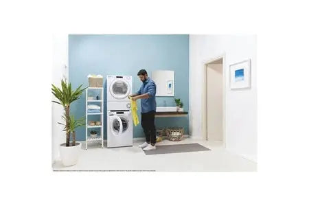 Sèche-linge Candy SMART Pro CSOE C10DG-S - Sèche-linge - WiFi - largeur : 59.6 cm - profondeur : 58.5 cm - hauteur : 85 cm - chargement frontal - blanc DN ELECTRO