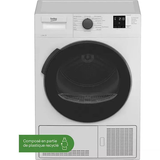 Sèche linge à condensation BEKO DU10112CX0W DN ELECTRO