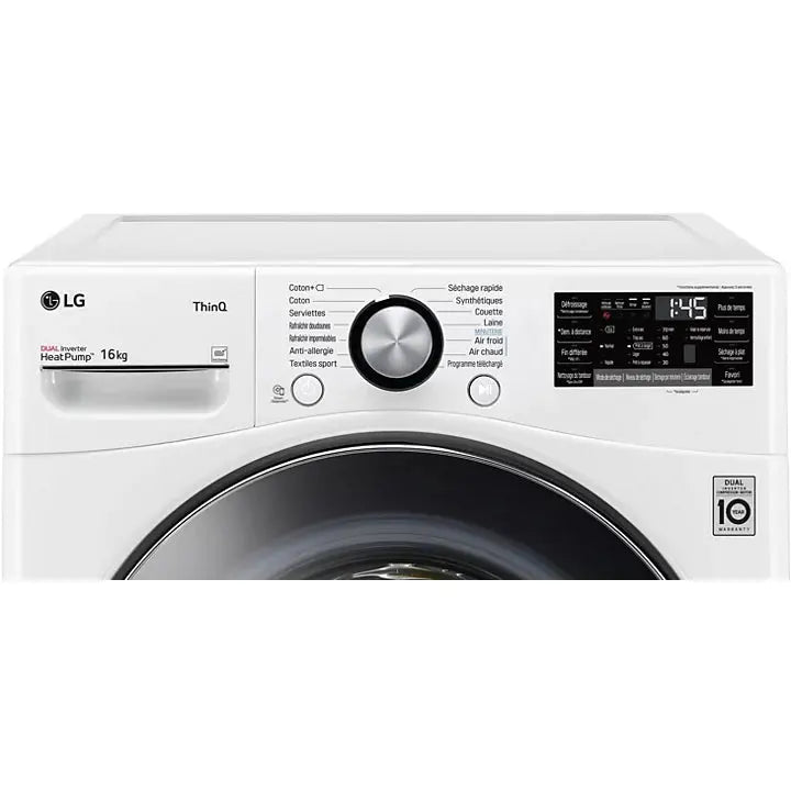 Sèche linge pompe à chaleur LG RH6P12WH DN ELECTRO