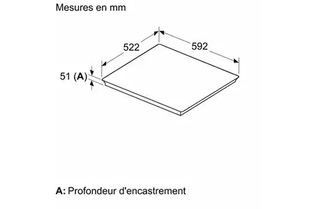 Siemens Eh631hcb1e plaque induction DUMANOIR