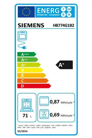 Siemens HB774G1B2 four DUMANOIR