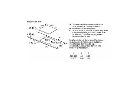 Siemens plaque induction - EX612BEB1F DUMANOIR