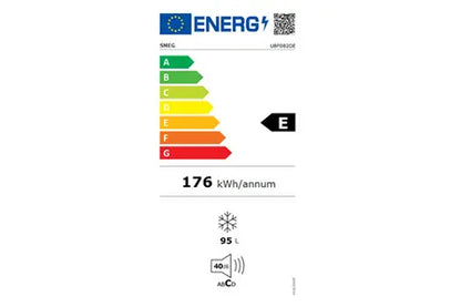 Smeg U8F082DE - encastrable - 82 cm congélateur Top DUMANOIR