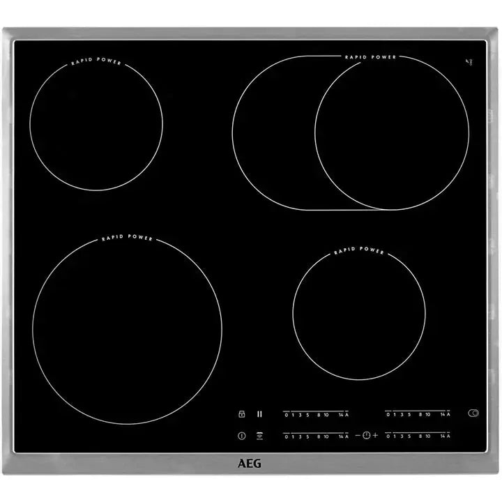 Table vitrocéramique AEG HK654850XB DN ELECTRO