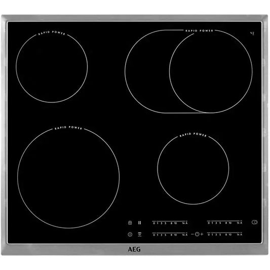 Table vitrocéramique AEG HK654850XB DN ELECTRO