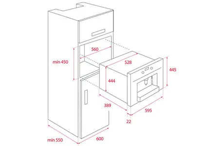 Teka CLC 855 GM ST DUMANOIR