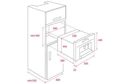 Teka CLC 855 GM ST DUMANOIR