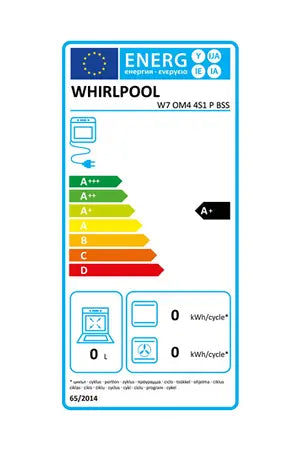 Whirlpool W7OM44S1PBSS four encastrable DUMANOIR