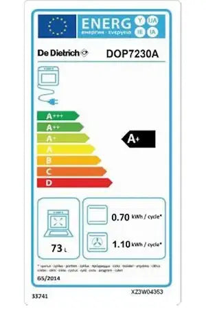 de dietrich DOP7230A four DUMANOIR