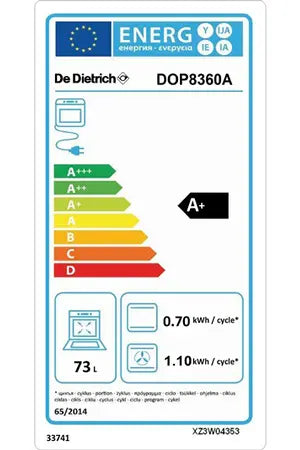 de dietrich DOP8360A four DUMANOIR