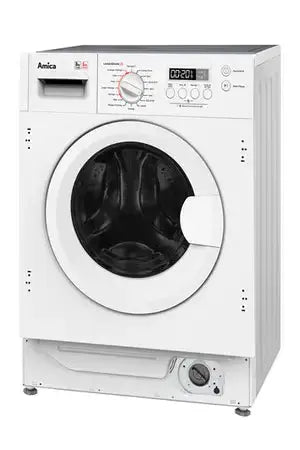 Amica Lave linge séchant intégrable 8/6kg 1400 tours/min AWDBI8614IBW DUMANOIR